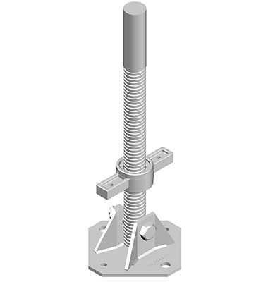 Swivel jack (Solid Screw)
